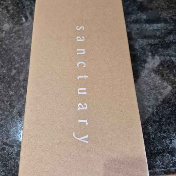 NEW Sanctuary Kitchy Slingback Flats Leather Saddle Tan Square toe Womens size 7 - Picture 10 of 11